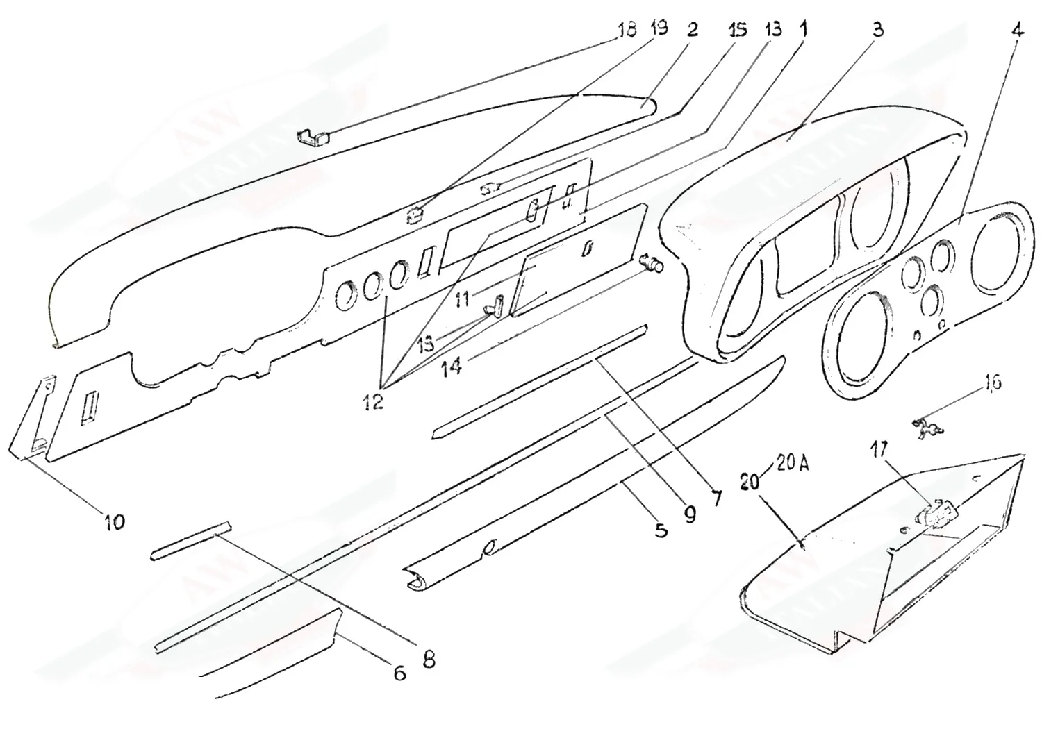 Dashboard Components 330GTC