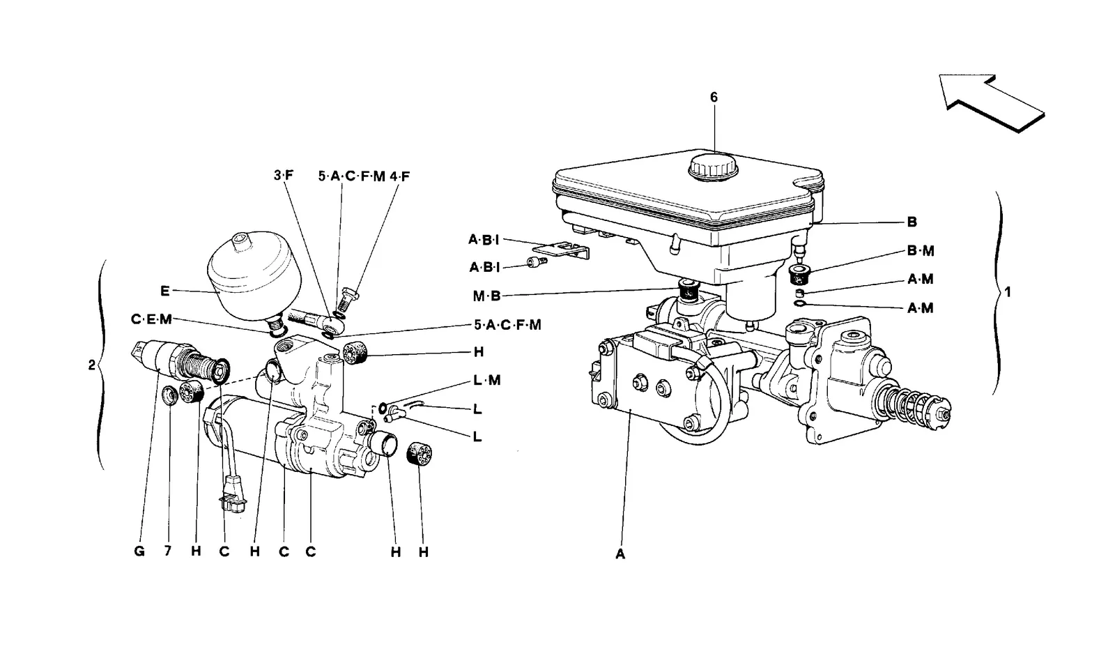 HYDRAULIC SYSTEM FOR ANTISKID