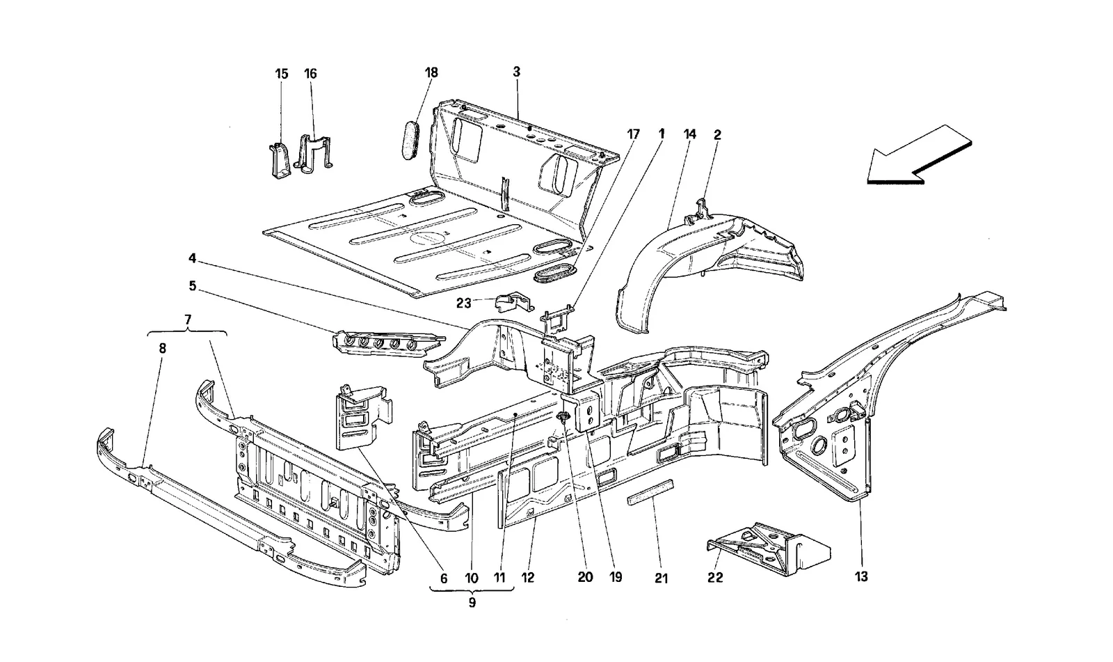 FRONT PART STRUCTURES