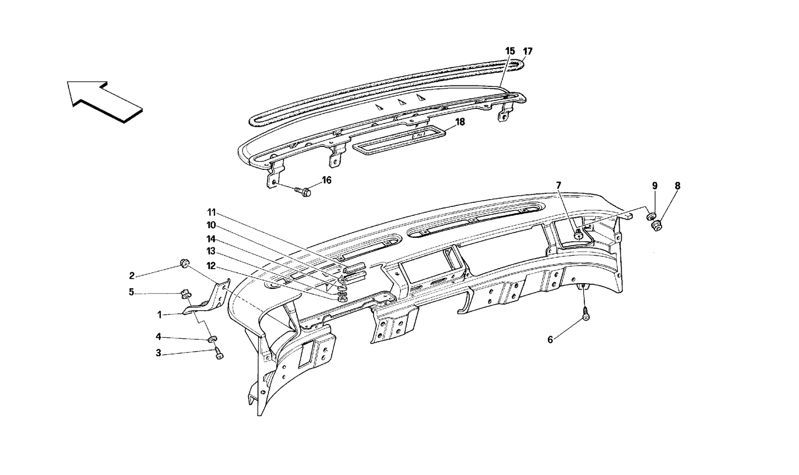 DASHBOARD - STRUCTURE AND SUPPORTS -Valid for USA-