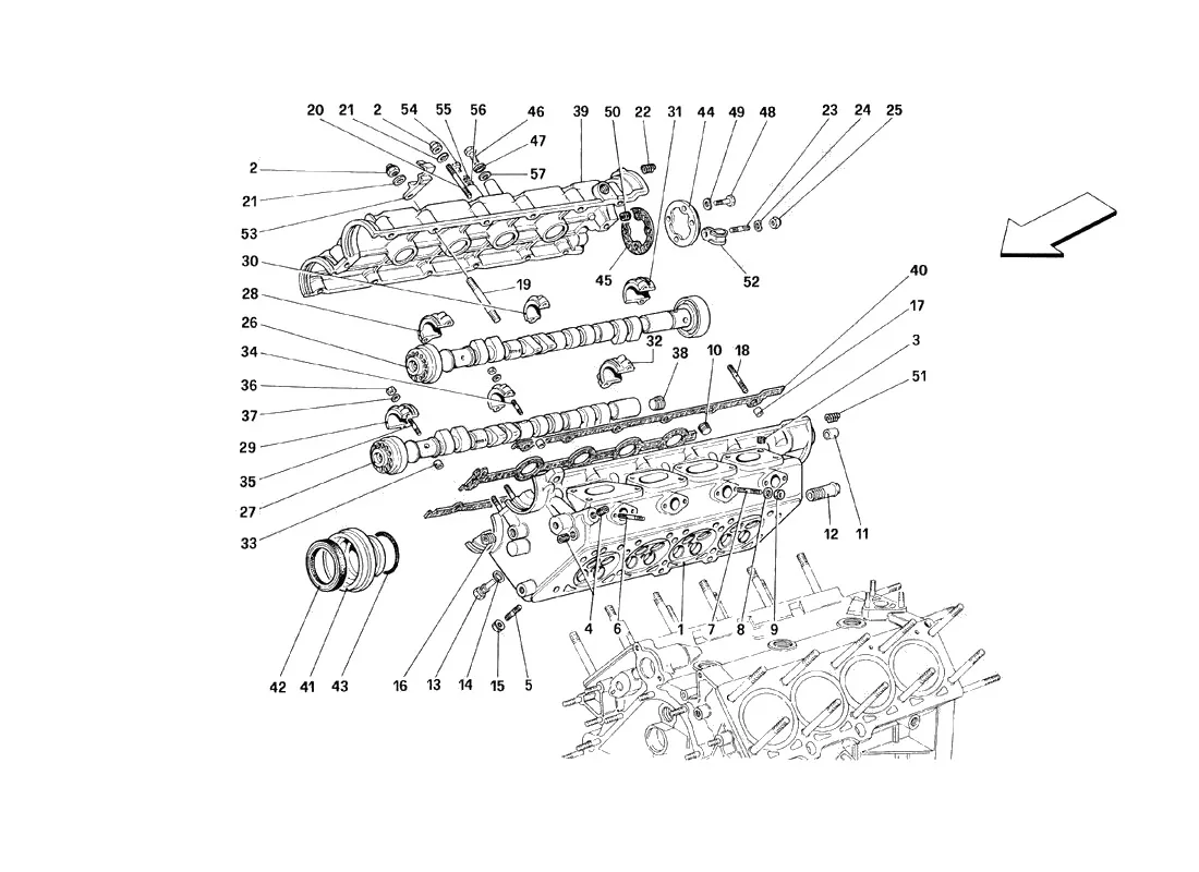 R.H. Cylinder Head