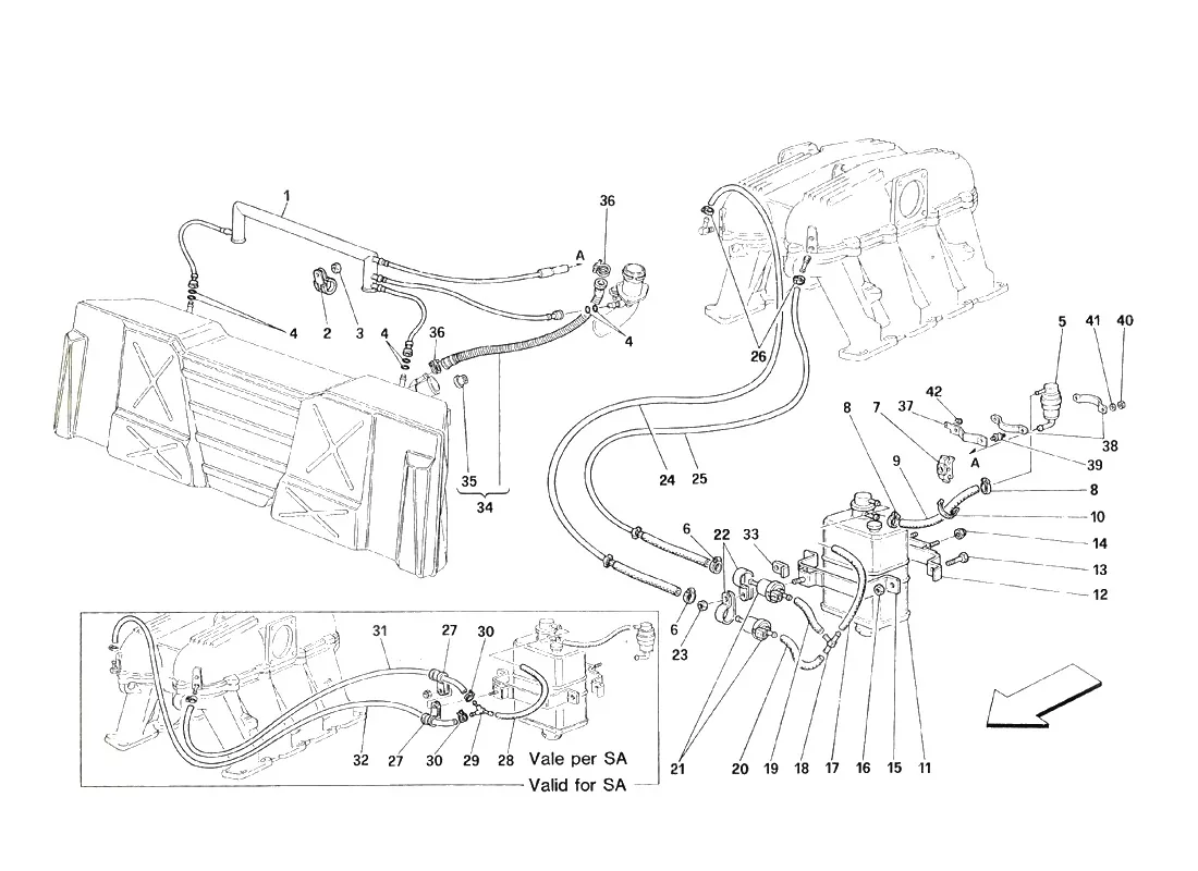 Antievaporation Device - Valid For Catalytic Vehicles And SA