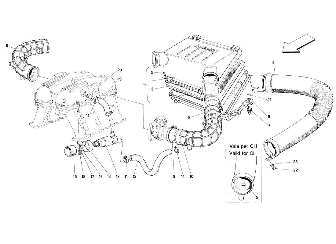 Air Intake - Motronic 2.7
