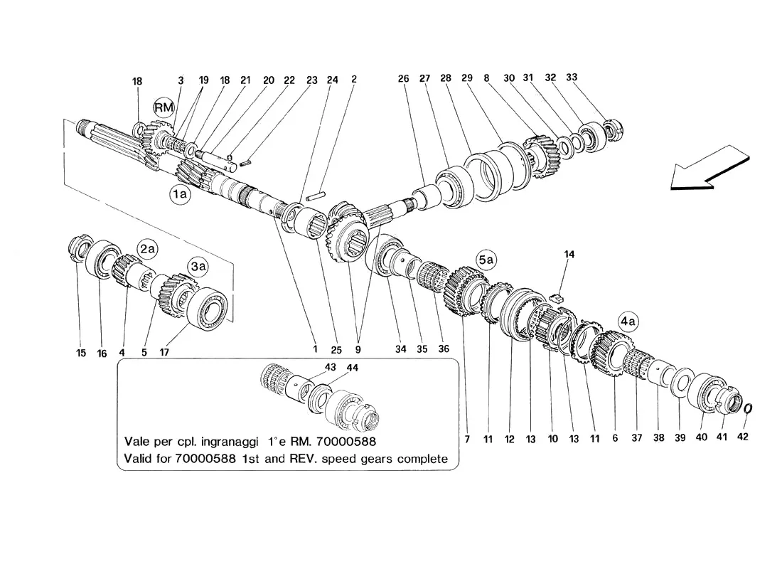 Main Shaft Gears