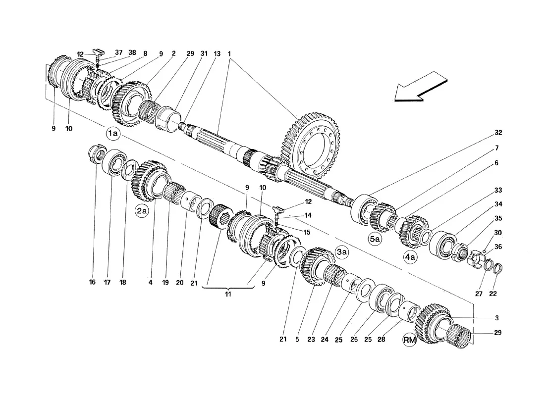 Lay Shaft Gears