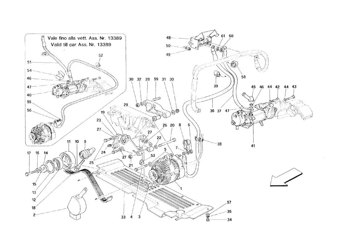 Current Generator (Valid From Engine Nr. 30738) - Battery