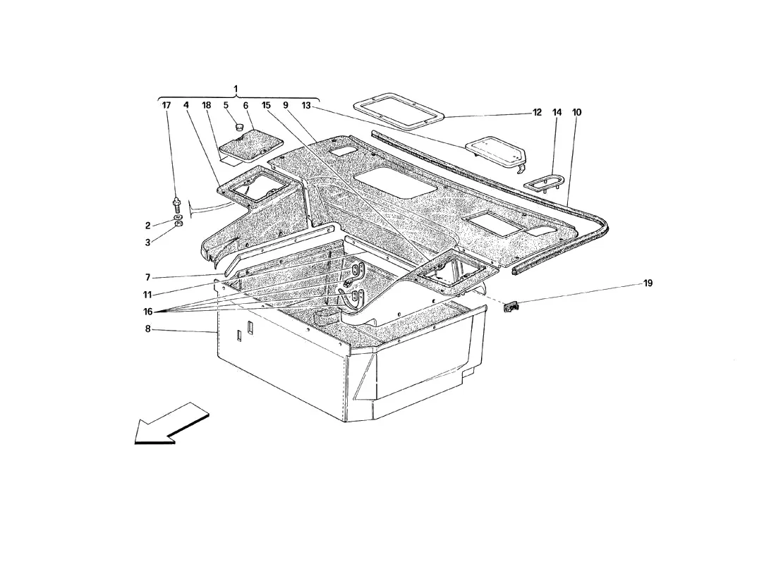 Front Compartments Carpets
