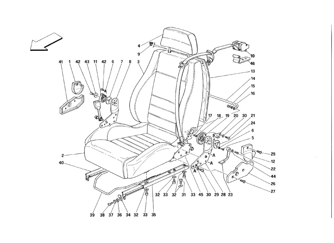 Passive Safety Belts System