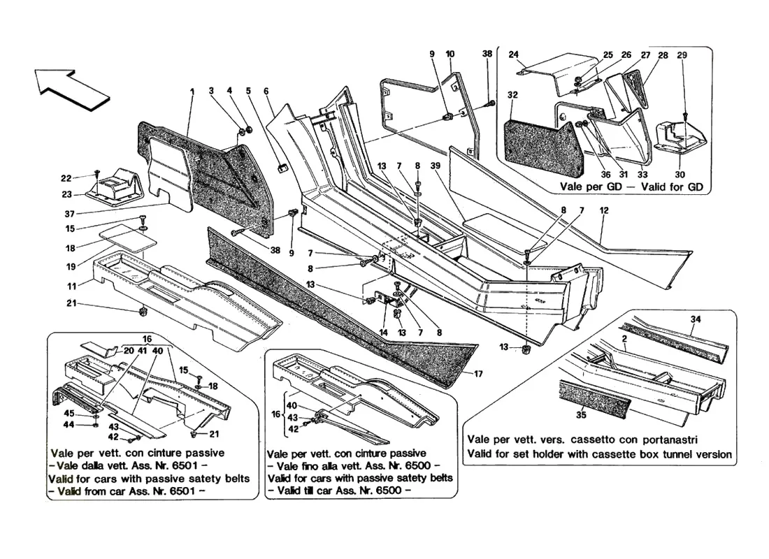 Tunnel - Framework And Trims - Valid For Tb