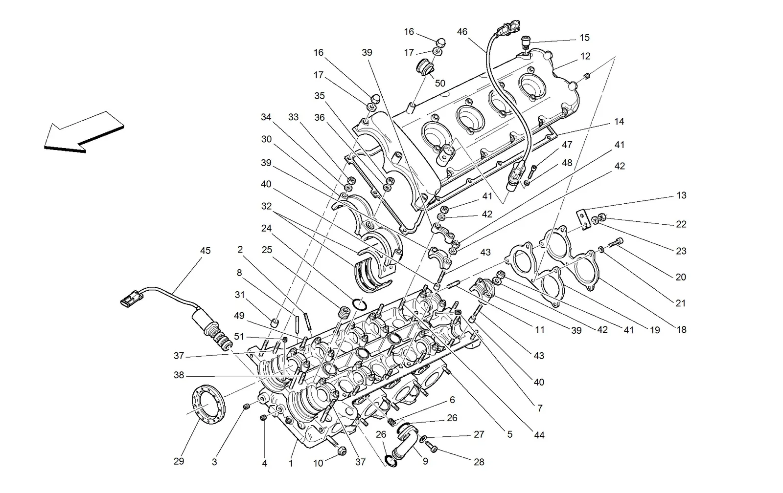 L.H. Cylinder Head