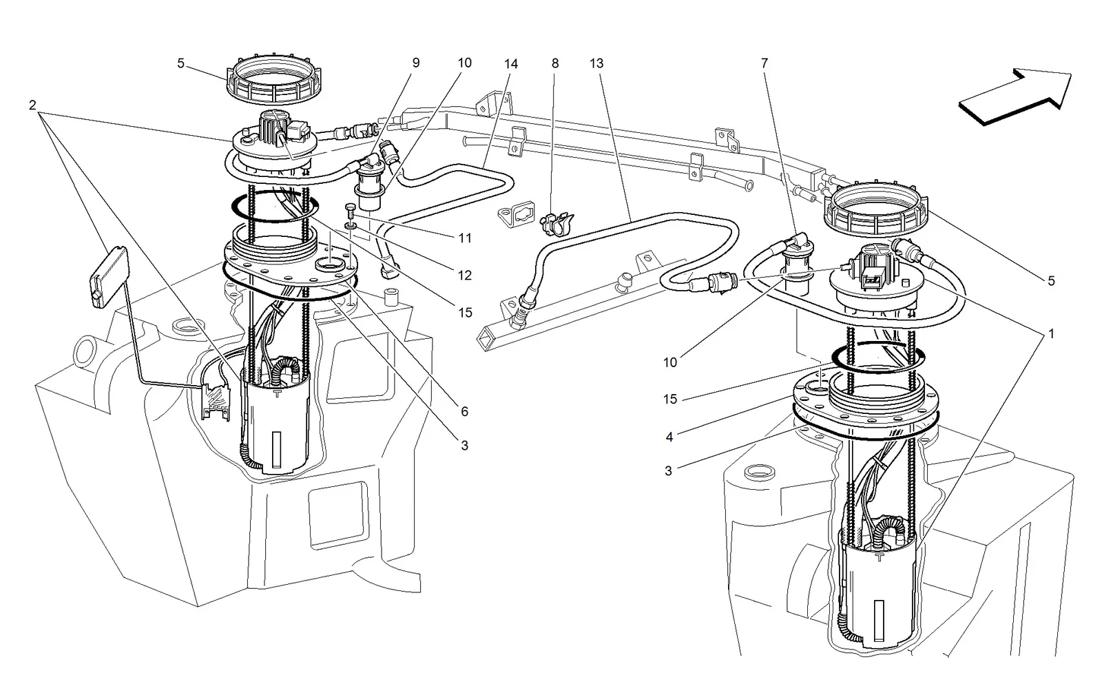 Fuel Pumps And Pipes