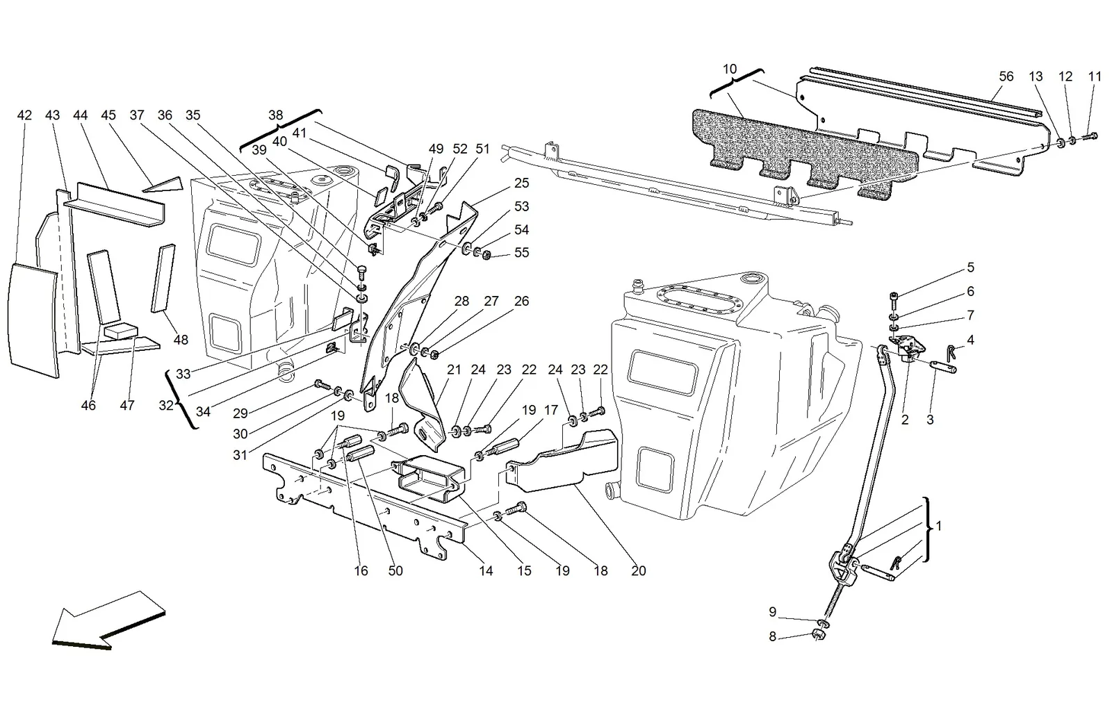 Fuel Tanks - Fixing And Protection
