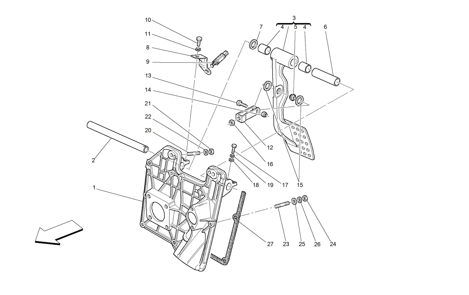 Pedals -Not For Gd-