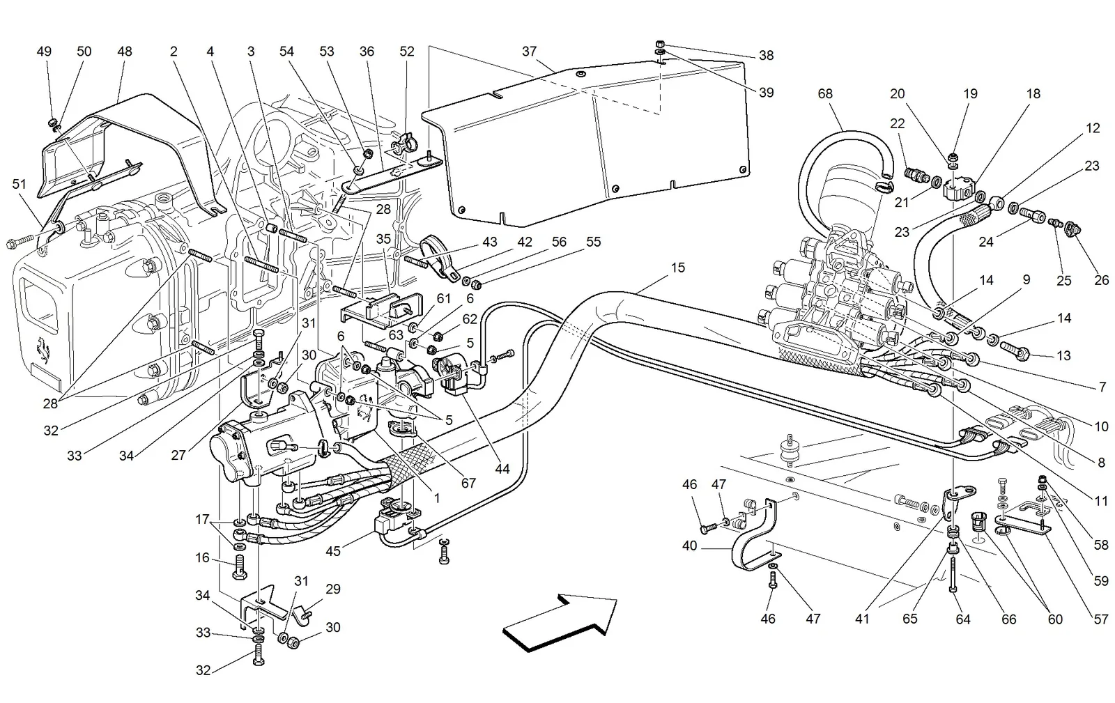 F1 Clutch Hydraulic Control