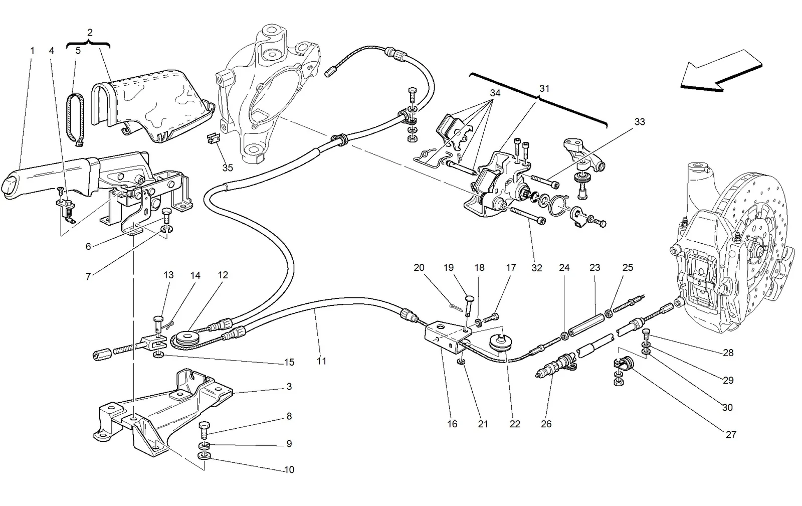 Hand-Brake Control