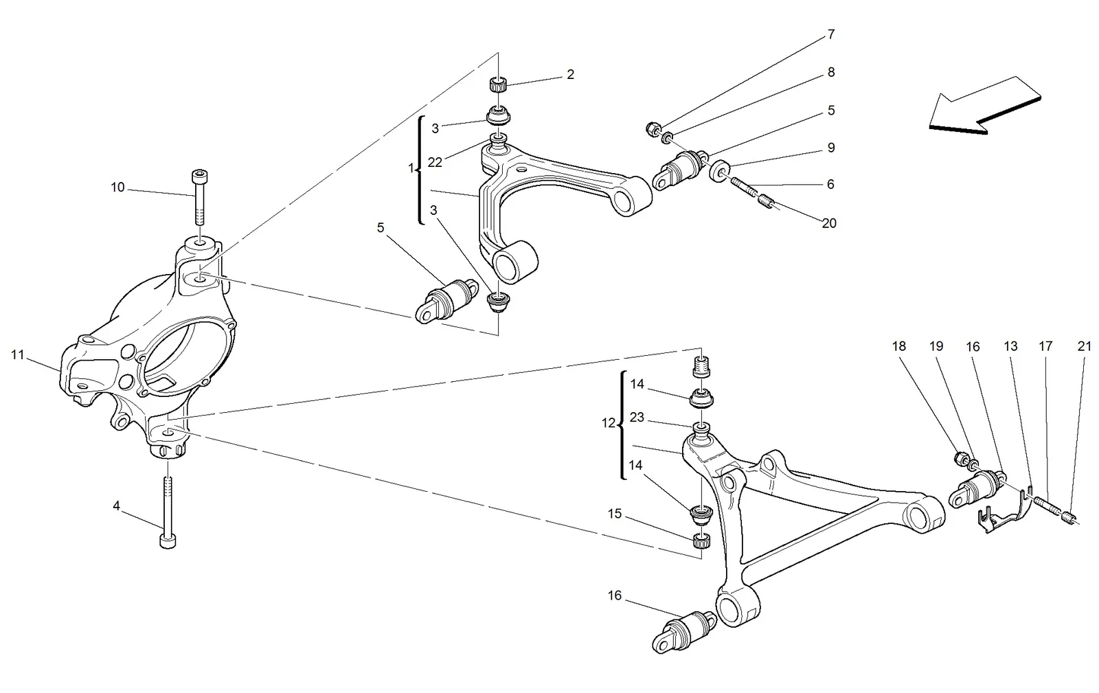 Front Suspension - Wishbones