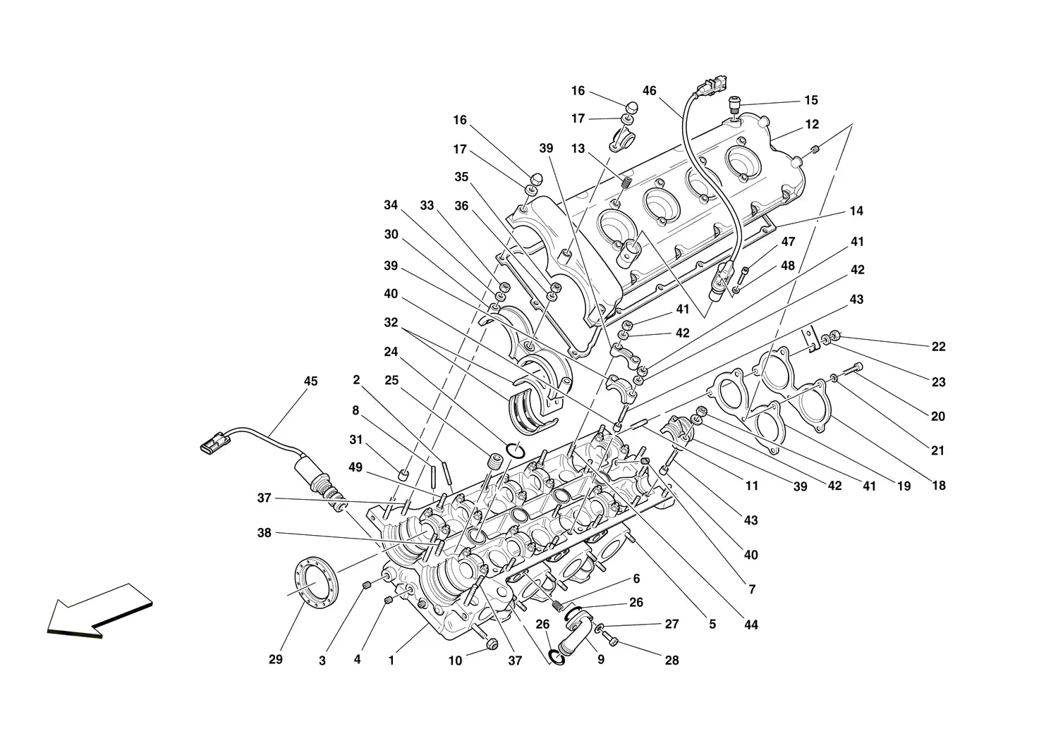 L.H. Cylinder Head