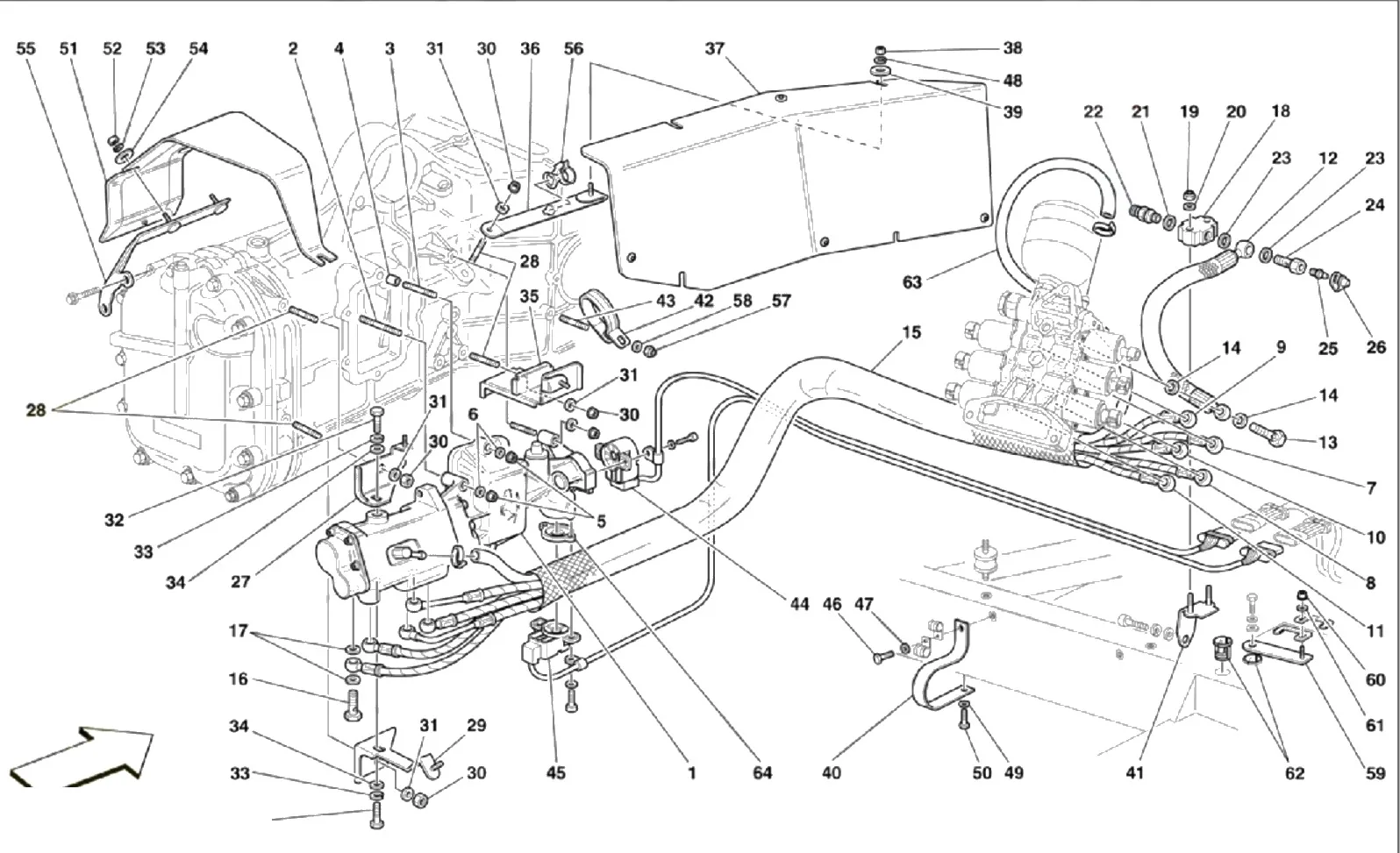 F1 Clutch Hydraulic Control