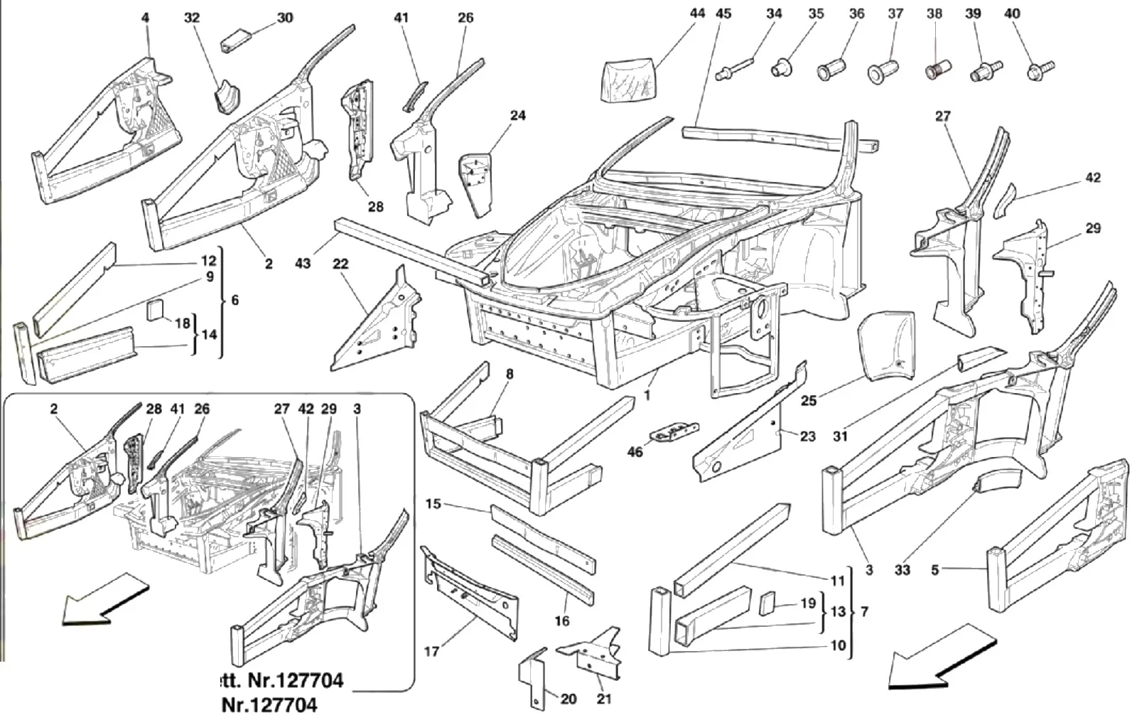 Frame - Front Elements Structures And Plates