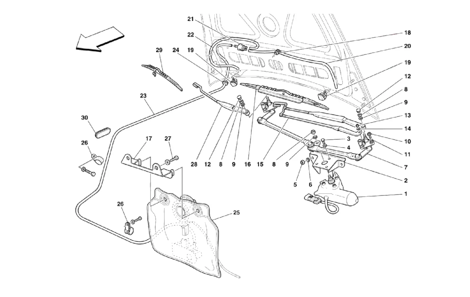Windshield And Glass Washer