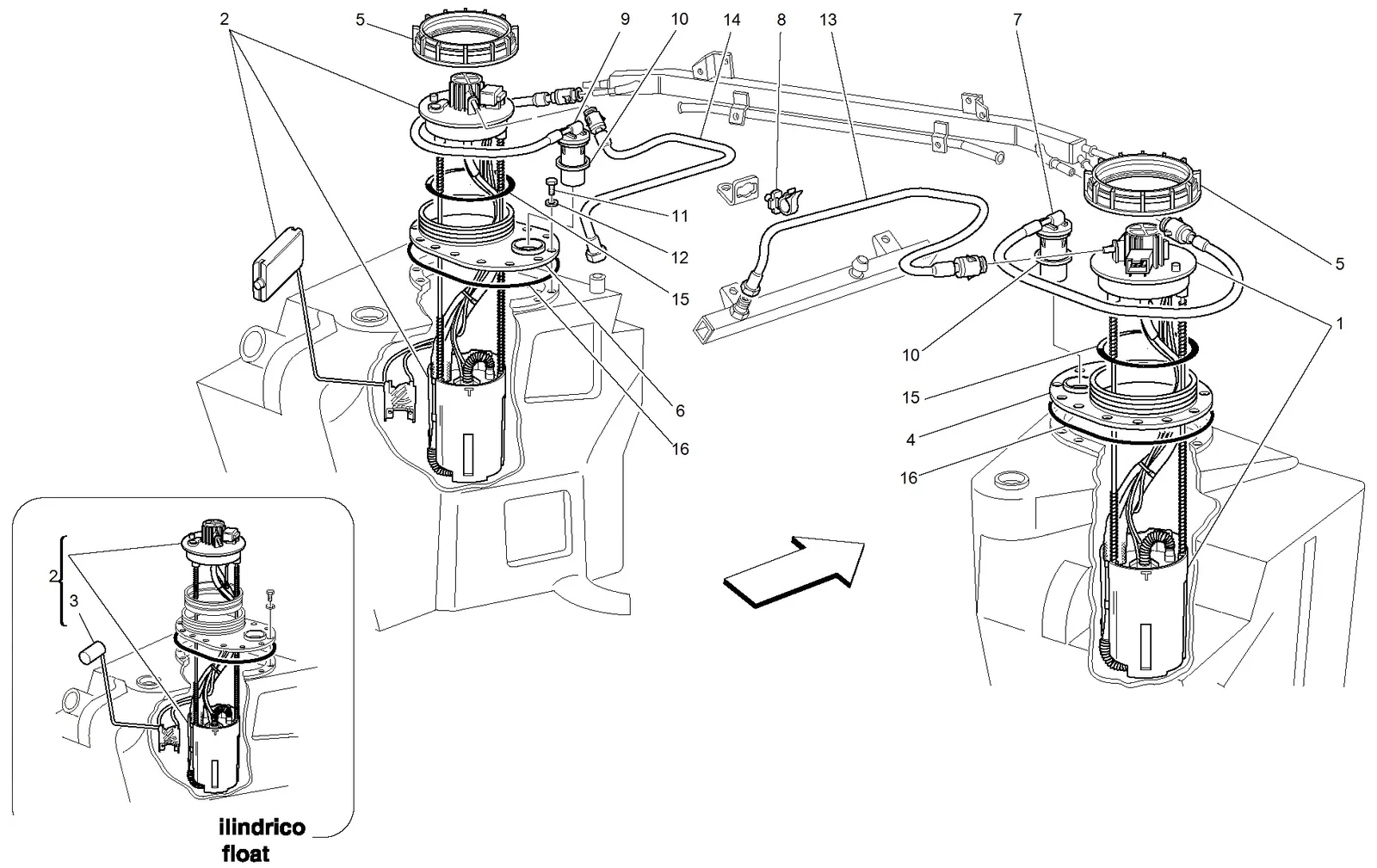 Fuel Pumps And Pipes