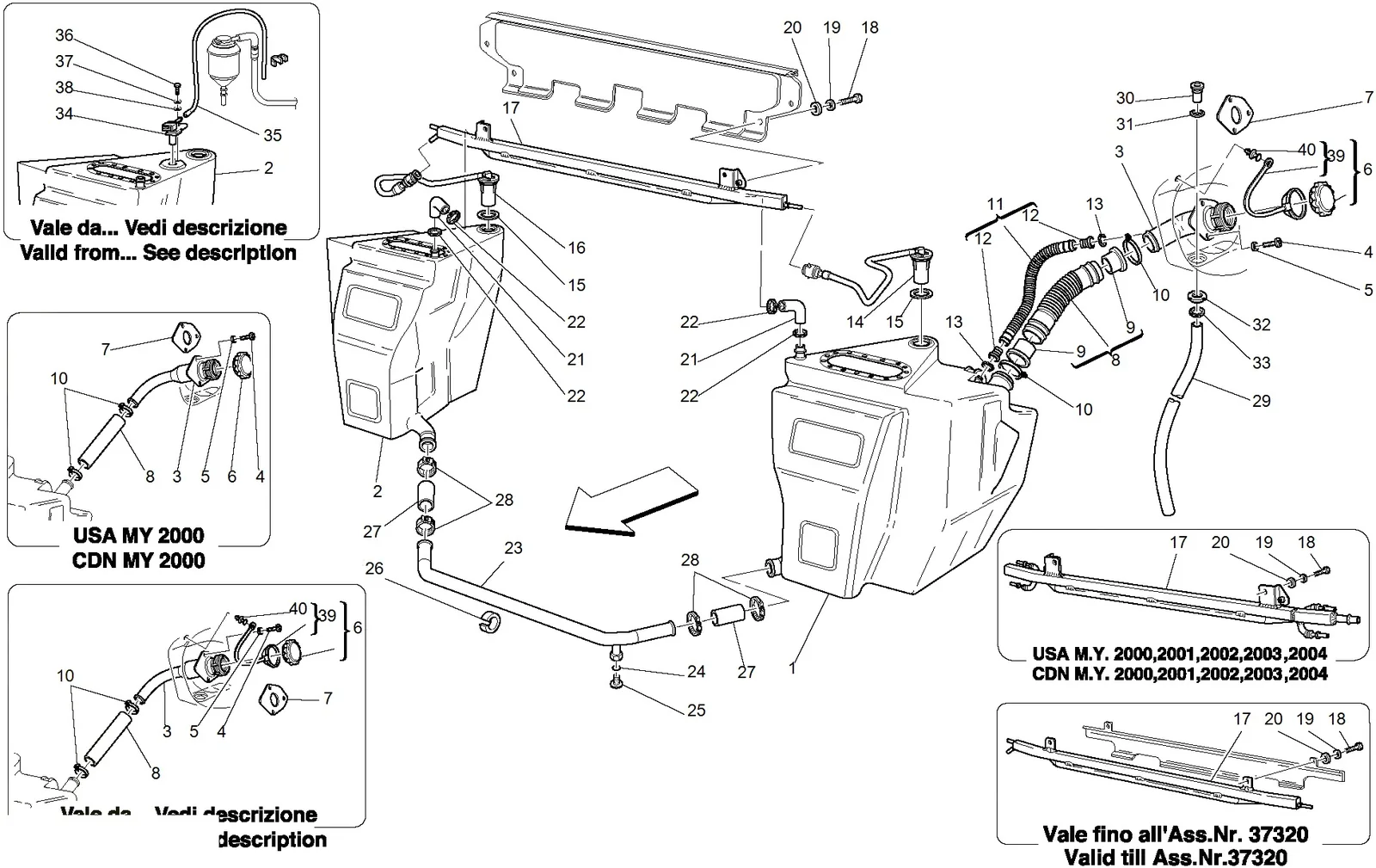 Fuel Tanks And Union