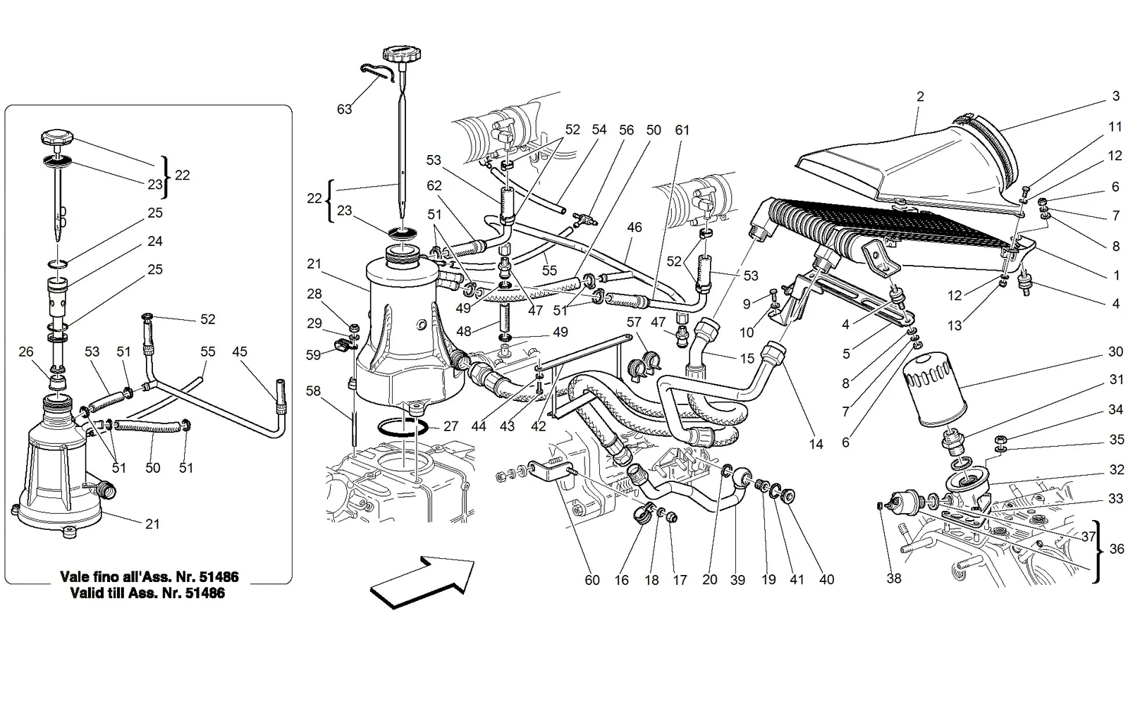 Lubrication System And Blow-By System