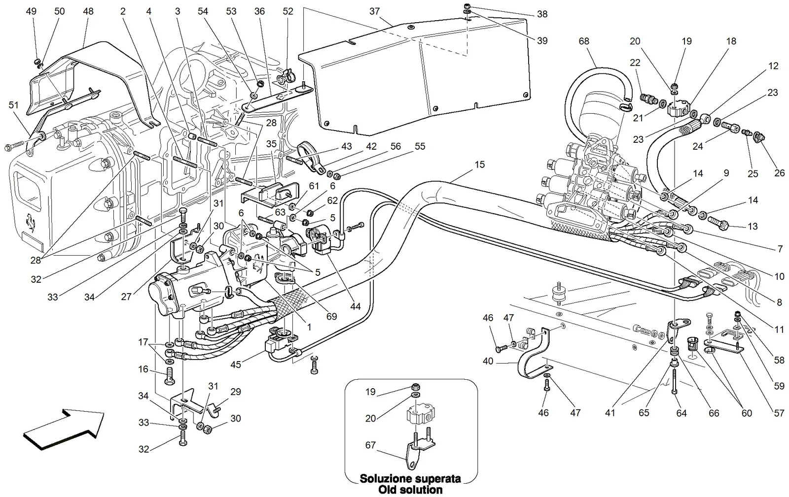 F1 Clutch Hydraulic Control -Valid For F1-