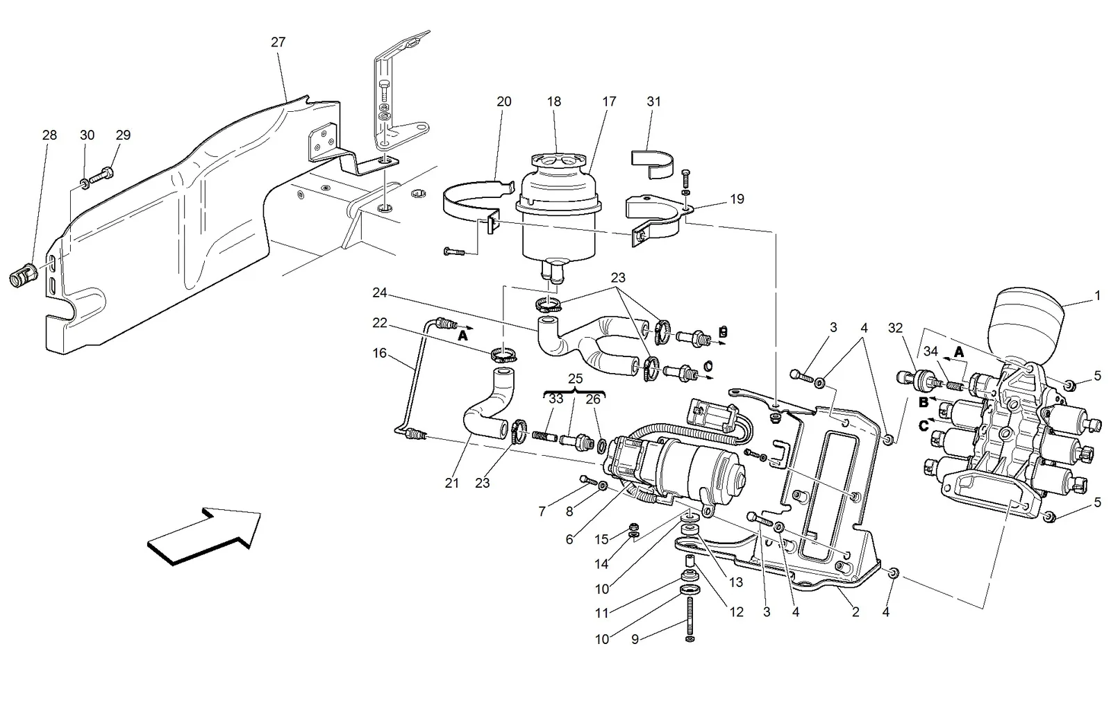 Power Unit And Tank -Valid For F1-