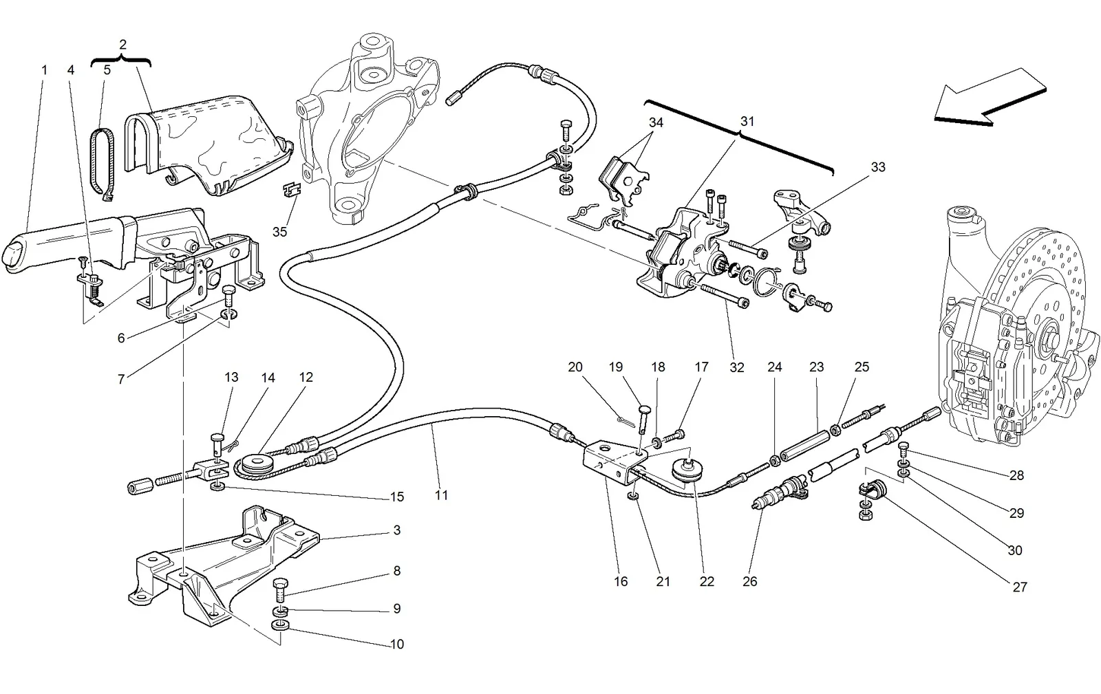Hand-Brake Control