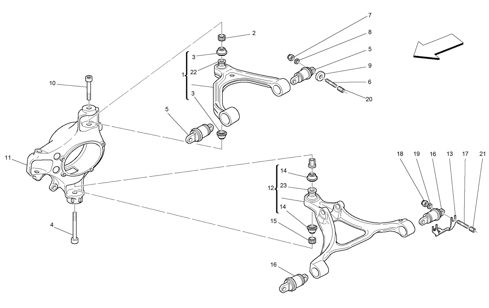 Front Suspension - Wishbones