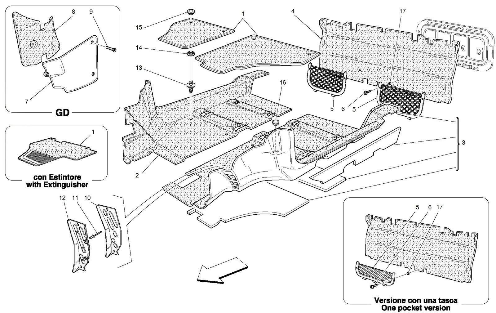 Passengers Compartment Carpets