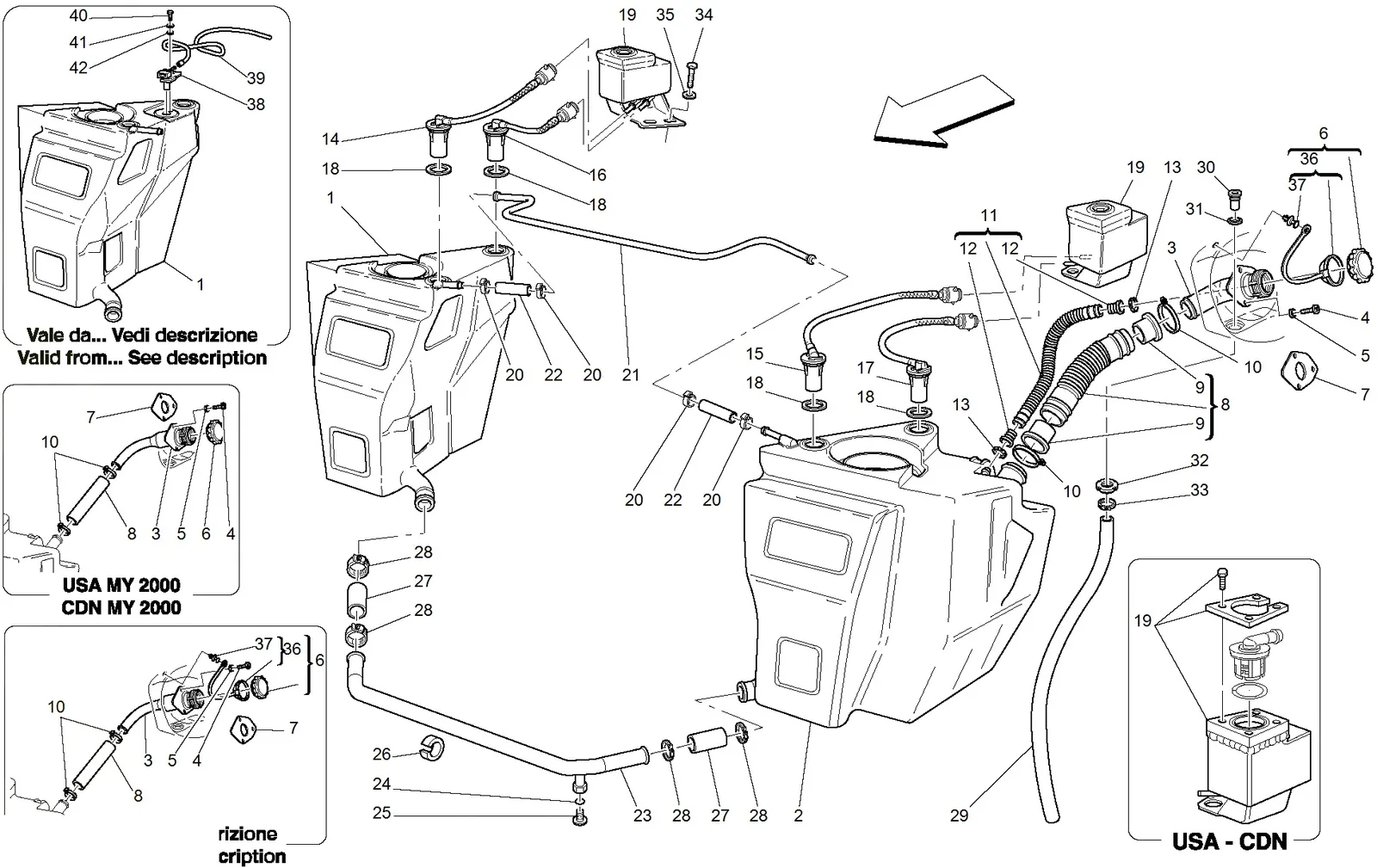 Fuel Tanks And Union