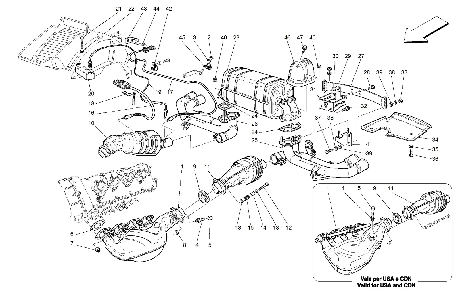 Racing Exhaust System -Optional-