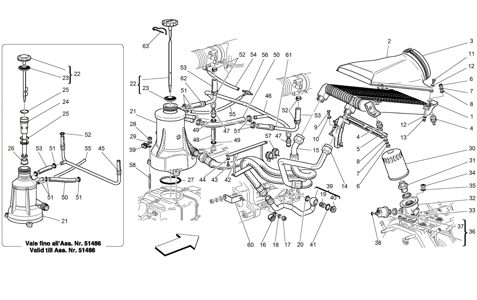 Lubrication System And Blow-By System
