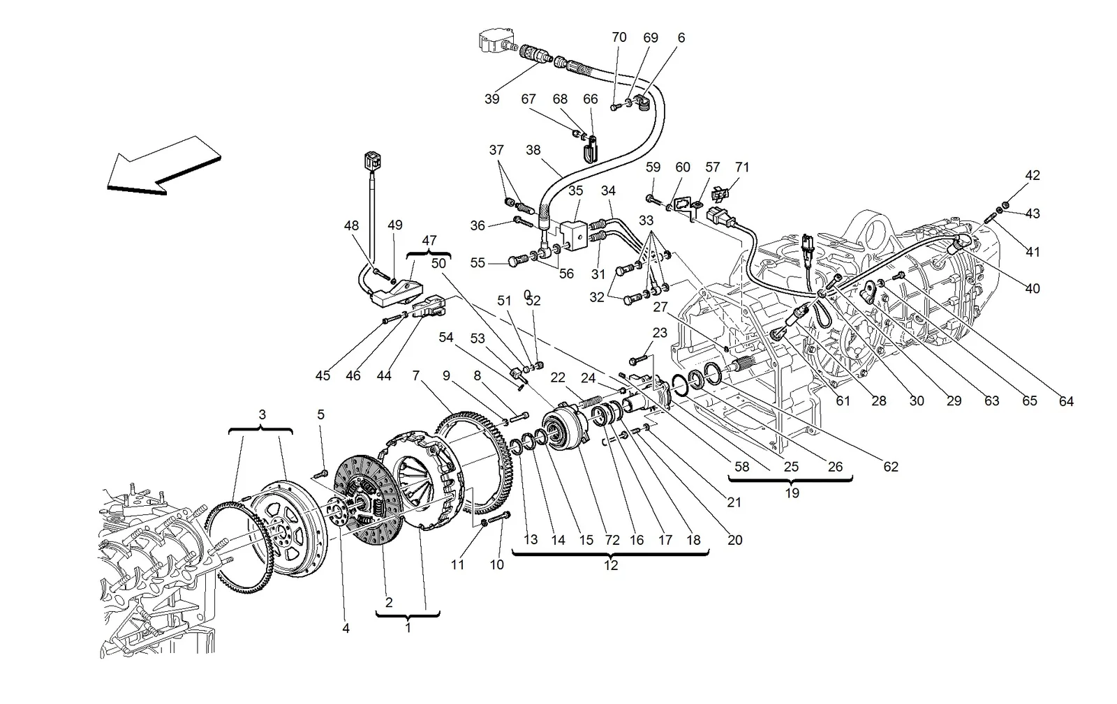 Clutch And Controls -Valid For F1-