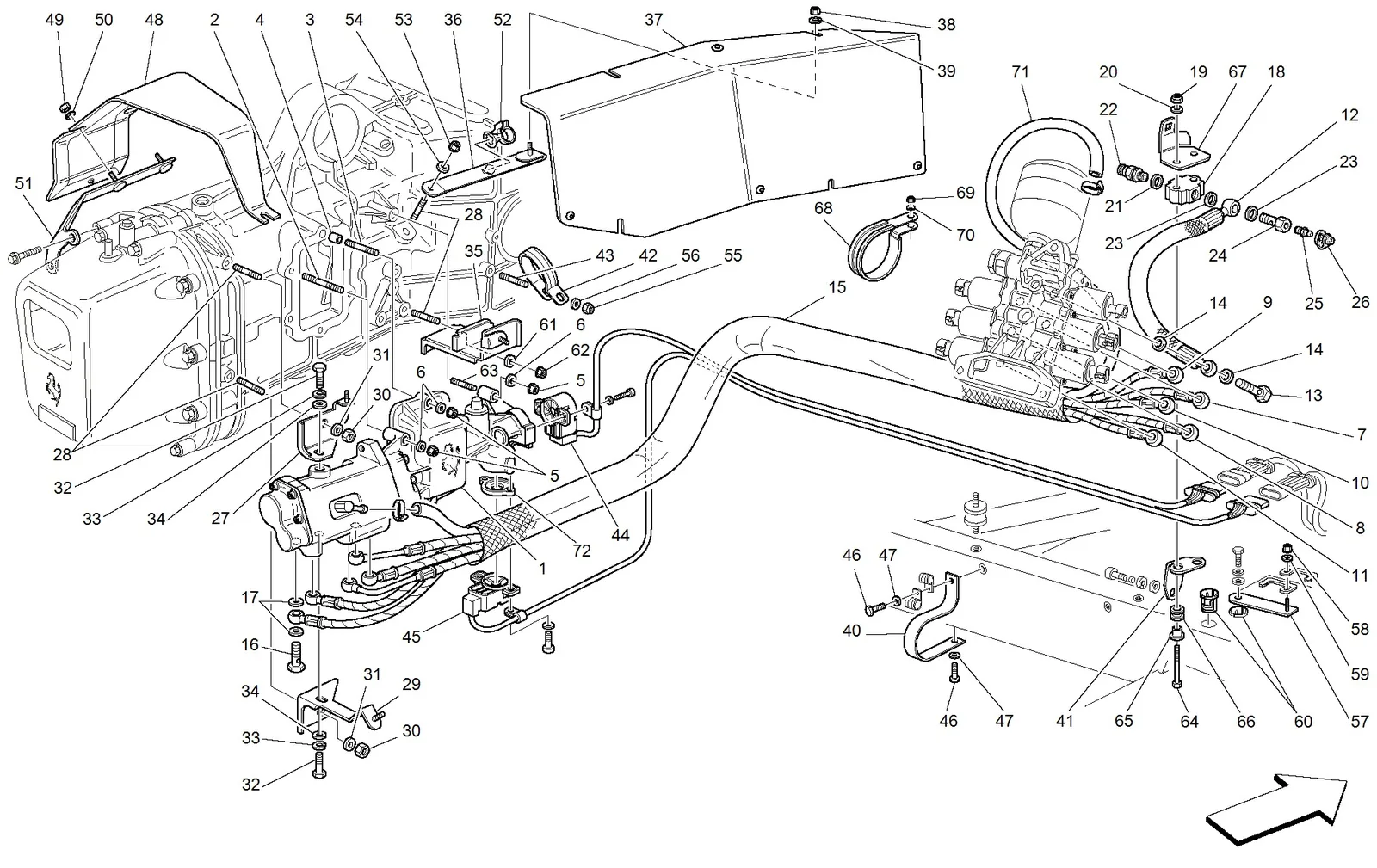 F1 Clutch Hydraulic Control -Valid For F1-