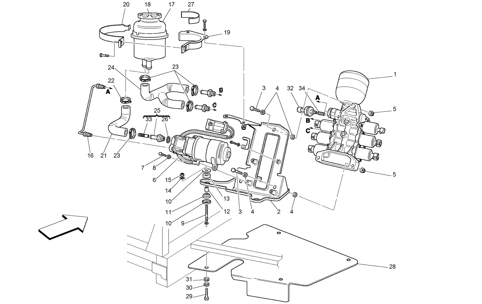 Power Unit And Tank -Valid For F1-