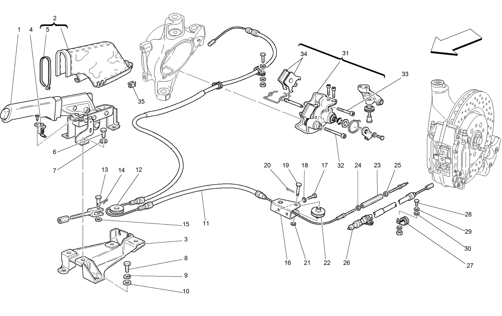 Hand-Brake Control