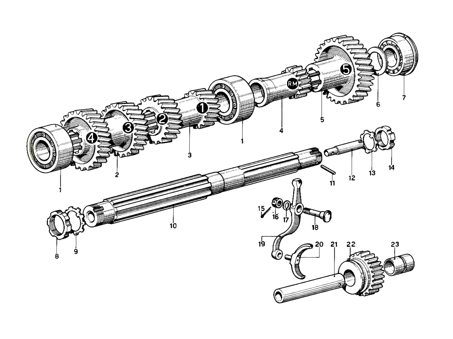 Countershaft