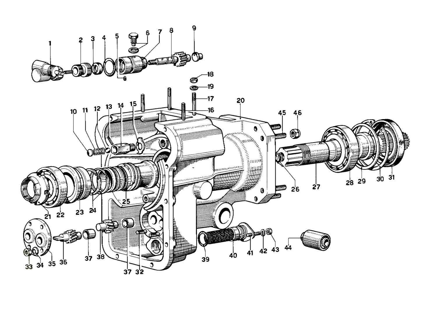 Rear Gear Box Housing
