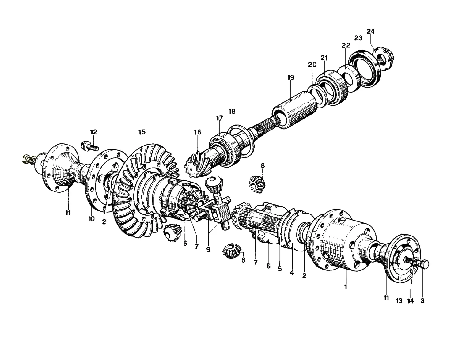 Differential - Pinion And Crown