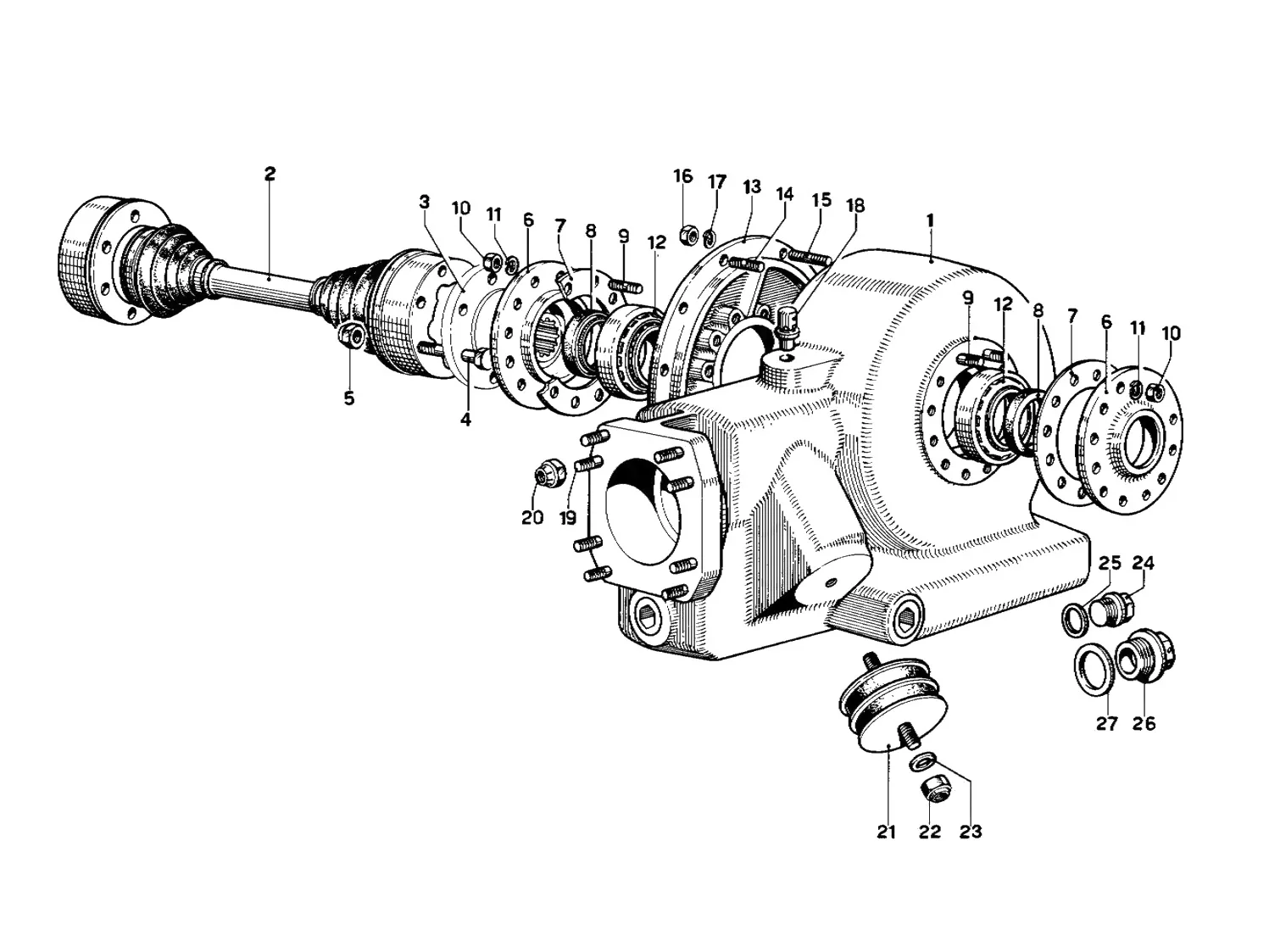Rear Axle And Axle