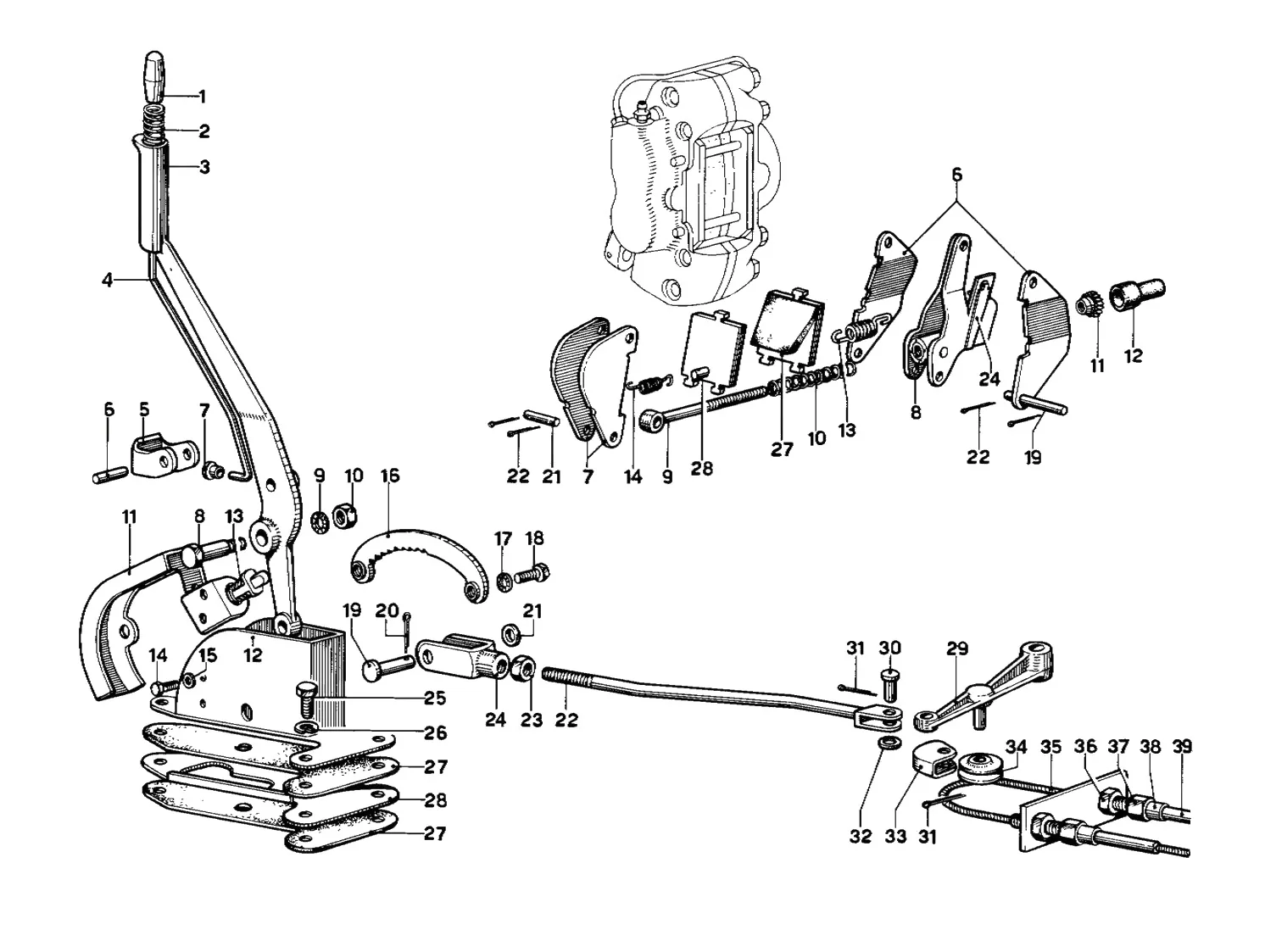 Hand-Brake Control