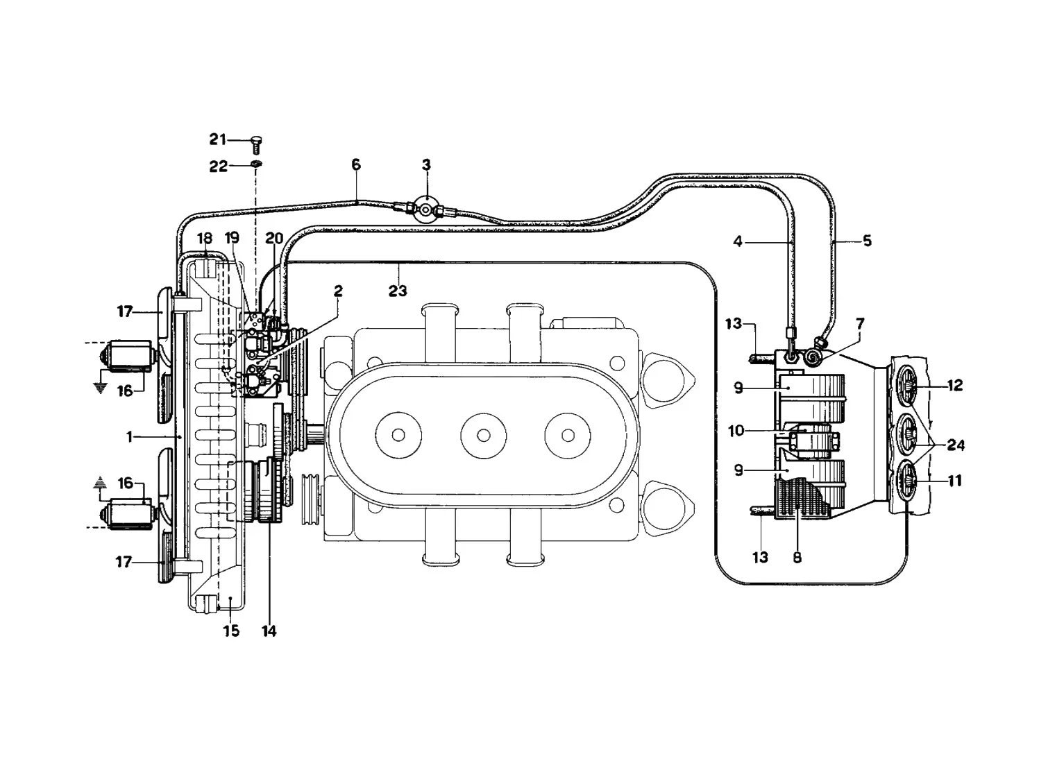 Air Conditioning Layout Scheme