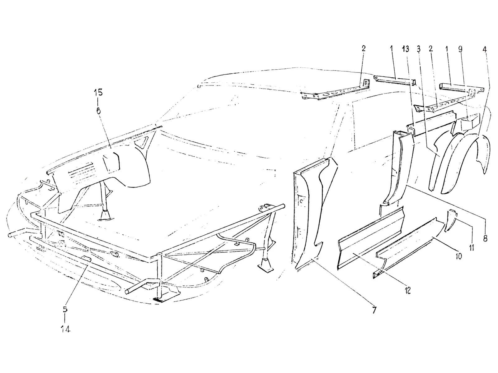 Body Frame/Chassis Components