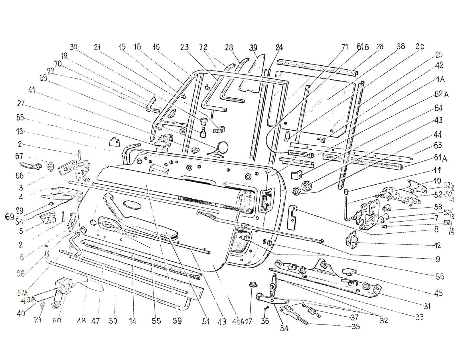 Door Frame & Components (Late)
