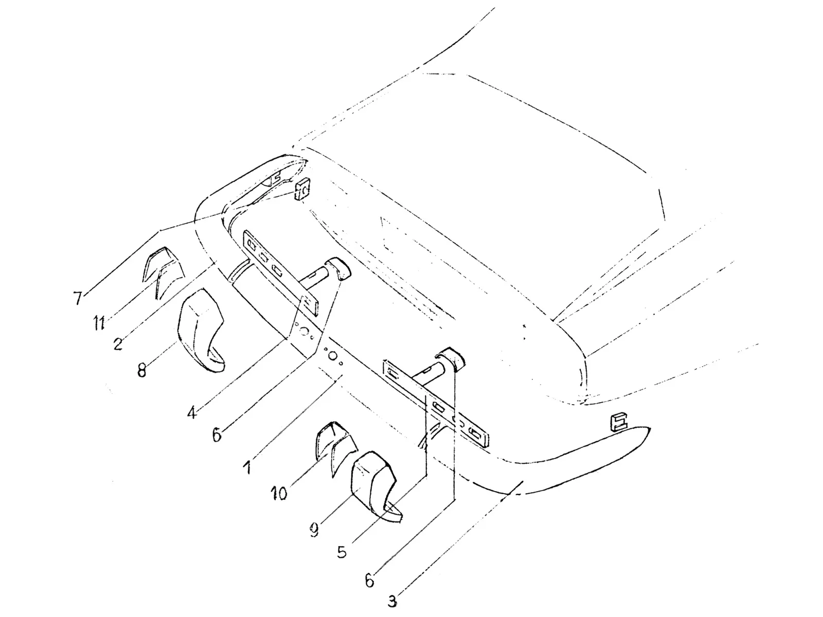 Rear Bumper Components