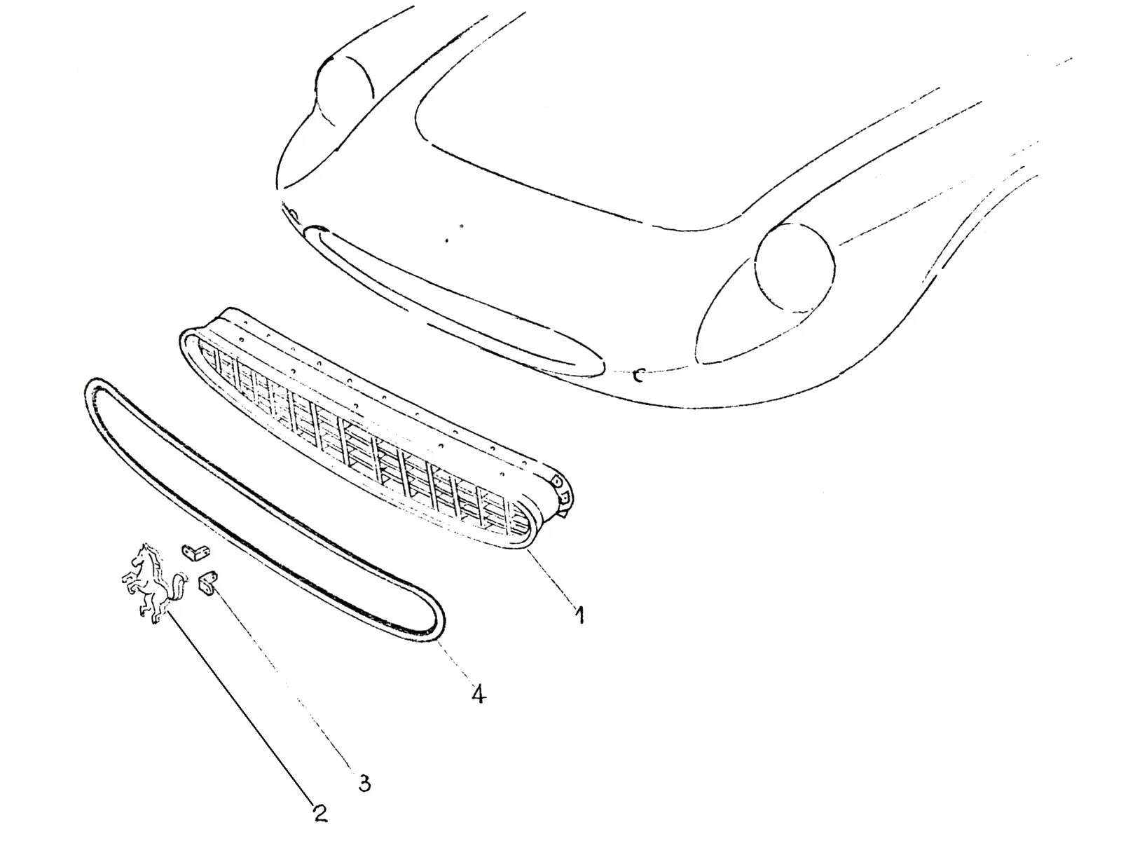 Radiator Grille Components