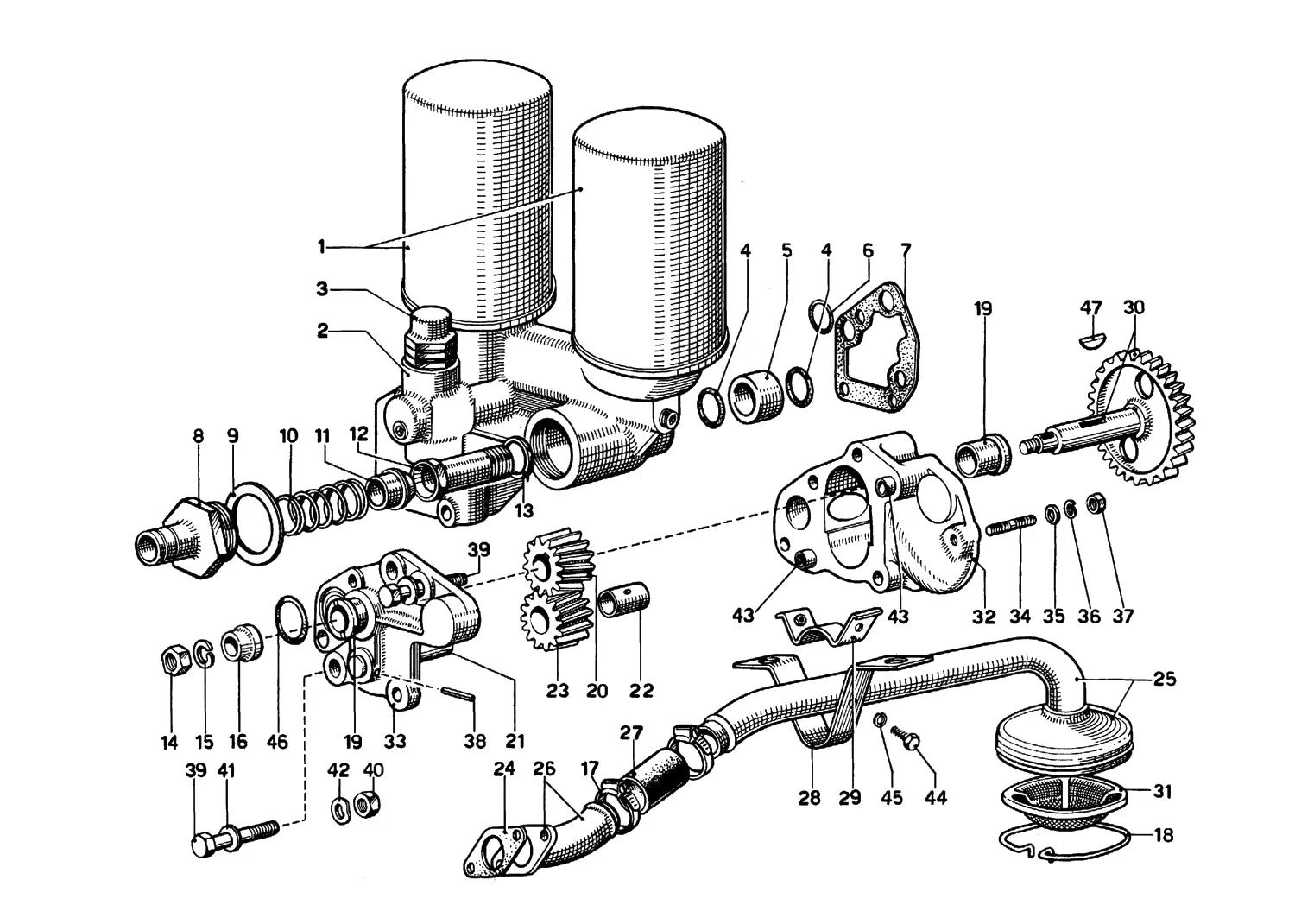 Oil Pump And Filters